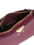 gold-tone trim cross-body bag 