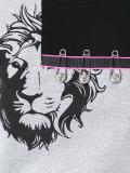 embellished lion sweatshirt 