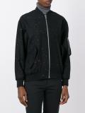 arm pocket bomber jacket