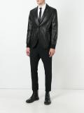 leather blazer
