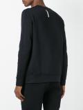 logo print sweatshirt