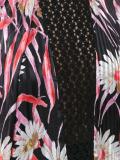 floral crochet panel blouse