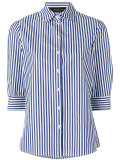striped poplin shirt