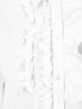 ruffled trim shirt 