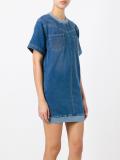 denim T-shirt dress