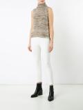 knitted turtleneck top