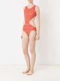 panelled swimsuit