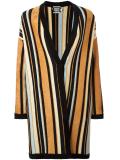 striped cardi-coat