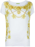 floral print T-shirt