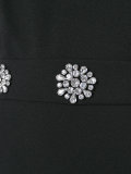 floral embellishments dress