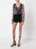 chevron pattern shorts