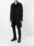 drop-crotch drawstring trousers