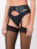 artificial leather suspender belt