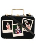 geisha motifs clutch