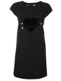logo print T-shirt dress