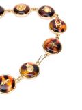 tortoise shell charm belt