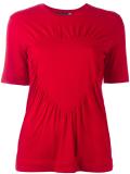 flared hem T-shirt 