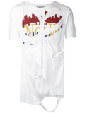 distressed T-shirt 