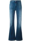 straight long jeans