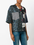 multi-print T-shirt