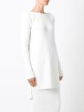 long ribbed jumper