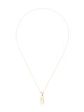 'Paperclip' diamond pendant