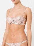 cropped lace bra 