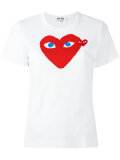 heart print T-shirt 
