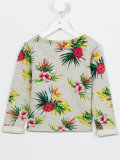 floral sweatshirt