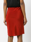 stretch waist pencil skirt