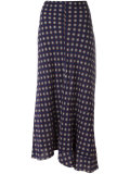 printed maxi skirt