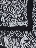 zebra print scarf