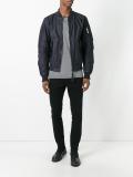 denim bomber jacket