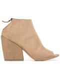 open-toe ankle boots 