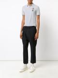 Lacoste x Jean-Paul Goude标志印花polo衫