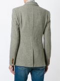 three button fitted jacket