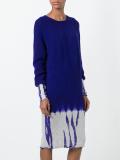 tie dye sweater dress