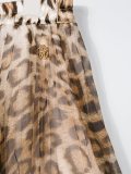 leopard print skirt