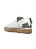 cut-out chunky sole sandals