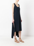 tail hem dress