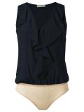 v neck bodysuit