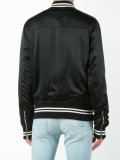 satin bomber jacket
