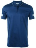 sleeve stripe polo shirt