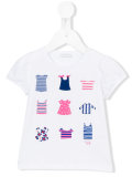 clothes print T-shirt 