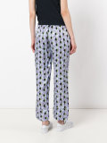 leaf pattern trousers