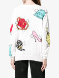sticker printed jumper