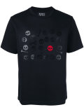 Skull and bones applique T- shirt