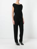 draped jumpsuit