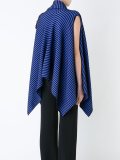 striped waterfall cardigan