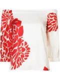 floral print blouse